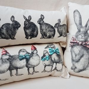 Set of three Maya Pickles pillows